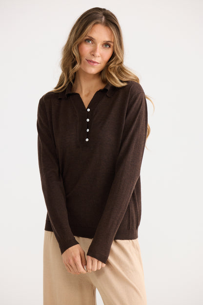 Escape Knit | Chocolate