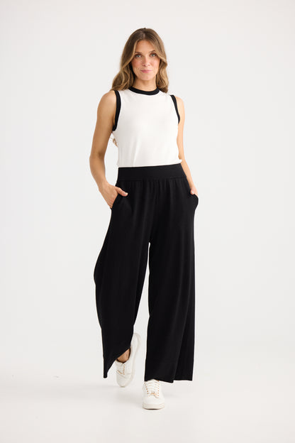 Etta Knit Pant | Black
