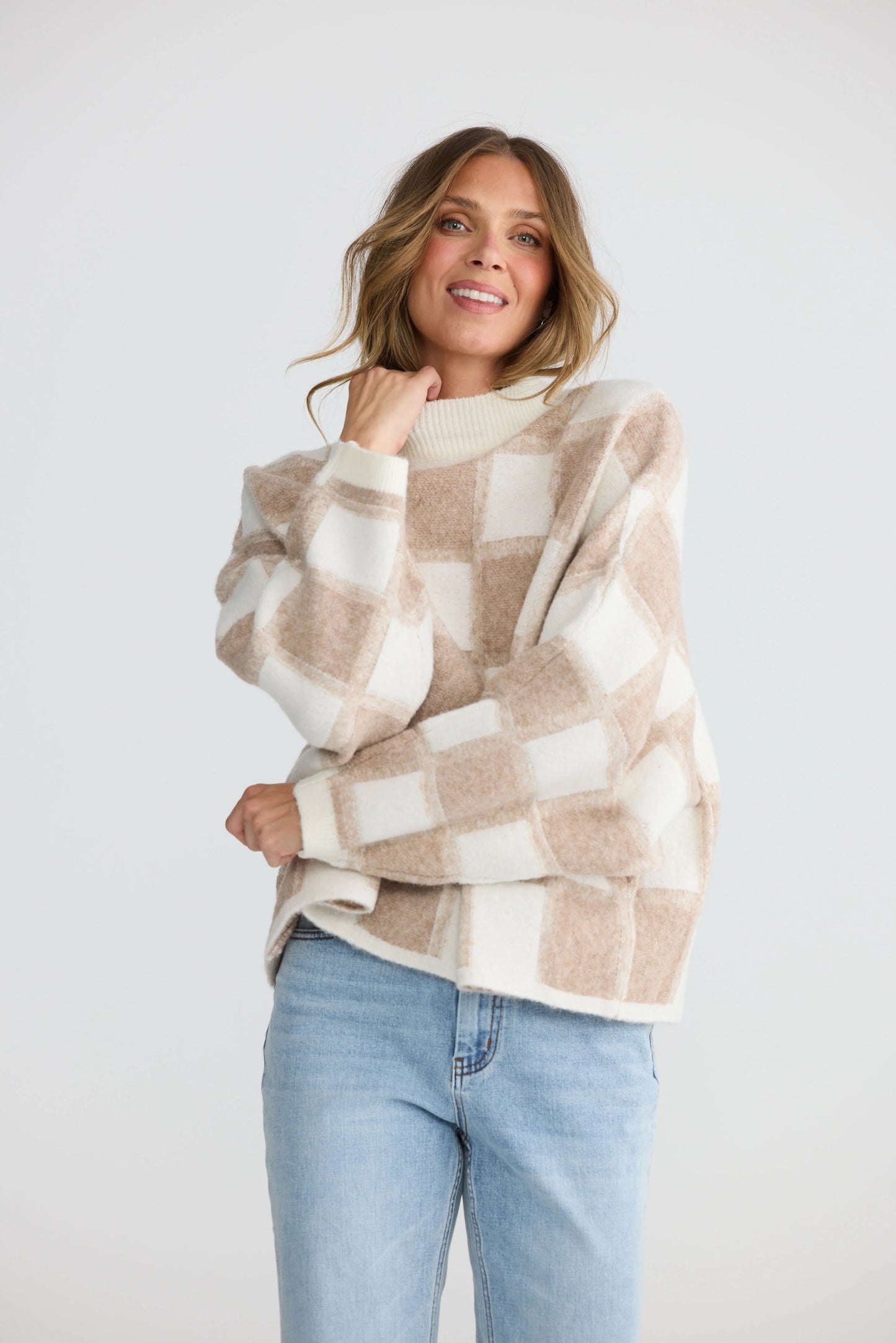 Nyx Knit | Oat W Ivory