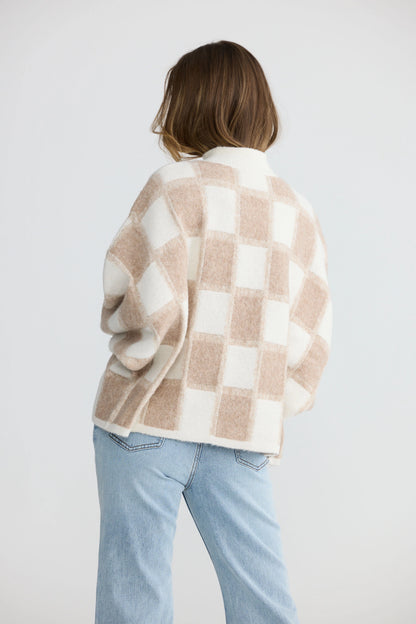 Nyx Knit | Oat W Ivory
