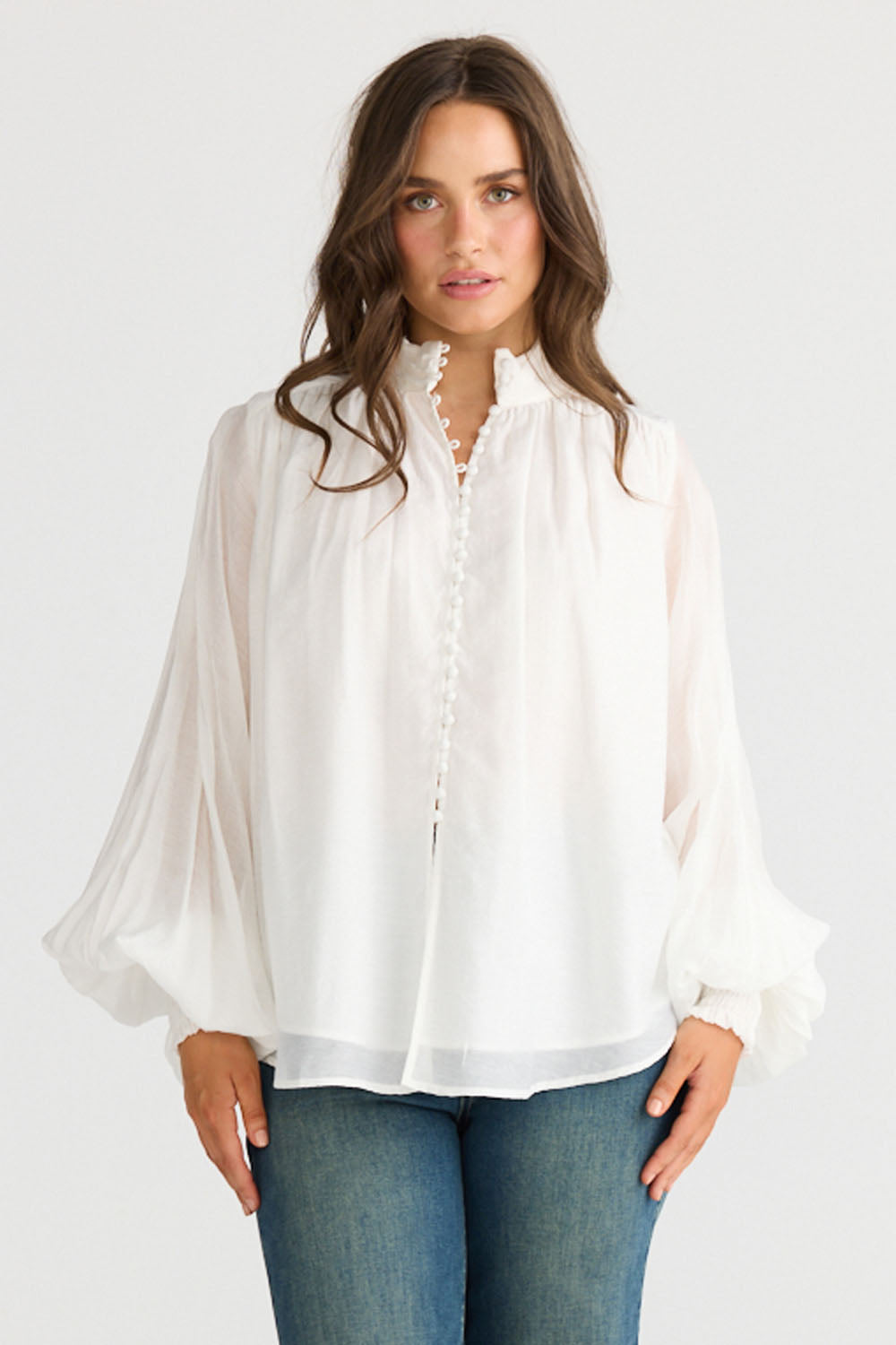 Sylva Blouse | Off White