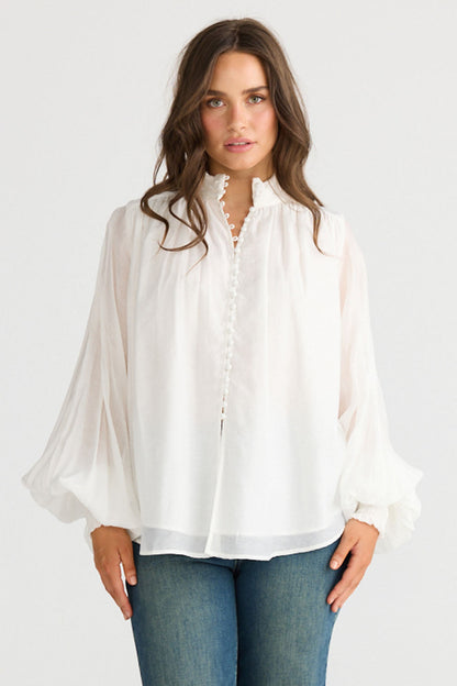 Sylva Blouse | Off White