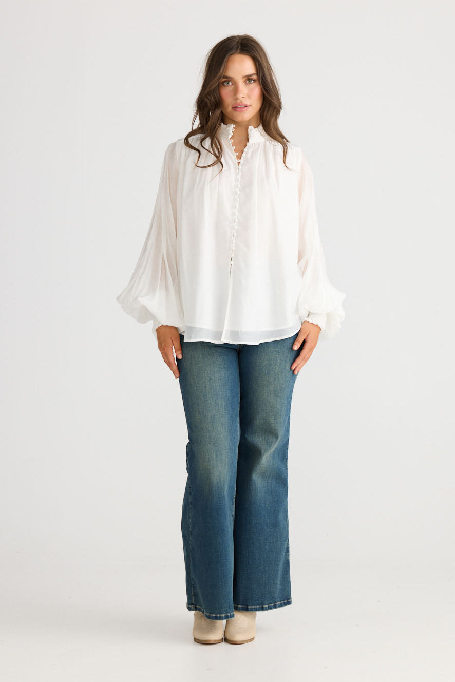 Sylva Blouse | Off White