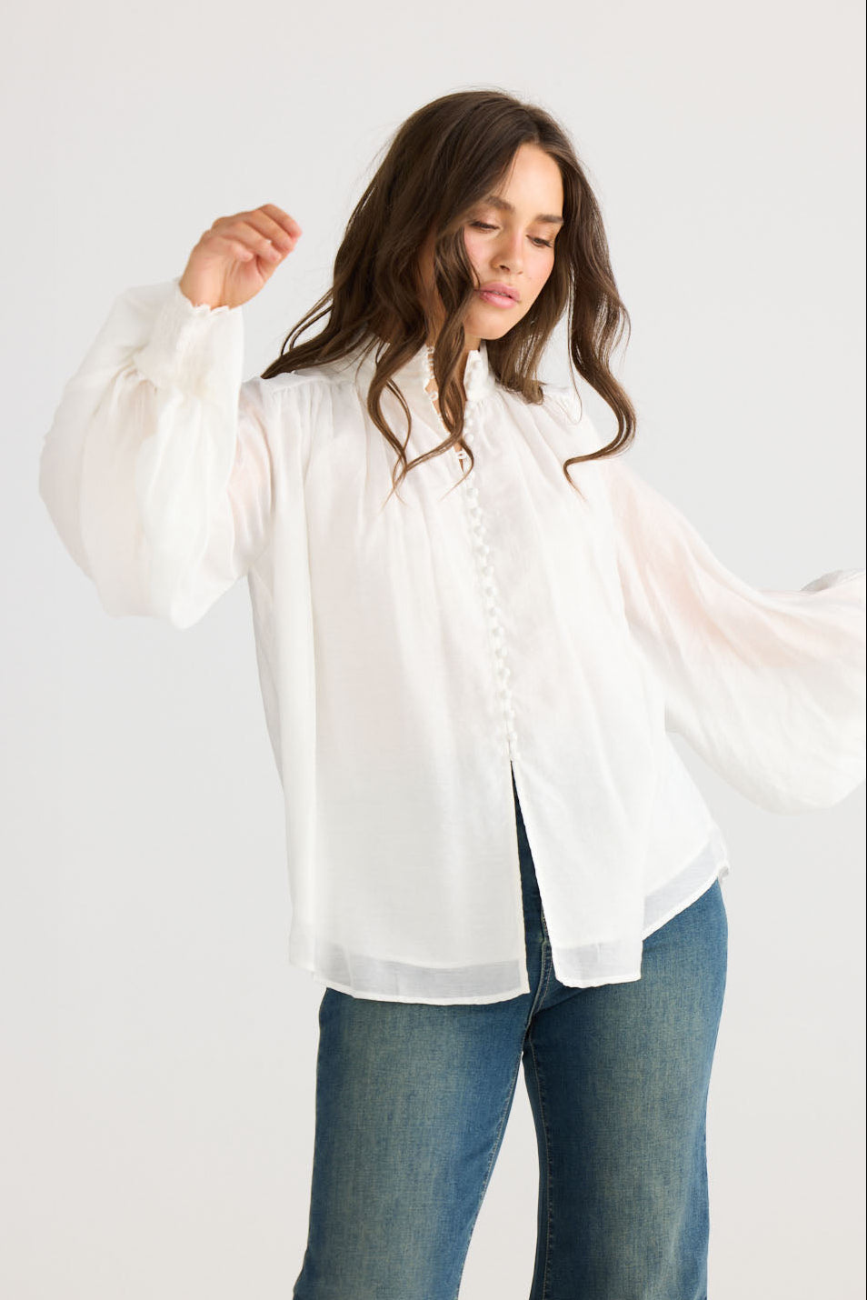 Sylva Blouse | Off White