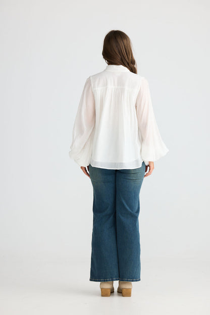 Sylva Blouse | Off White