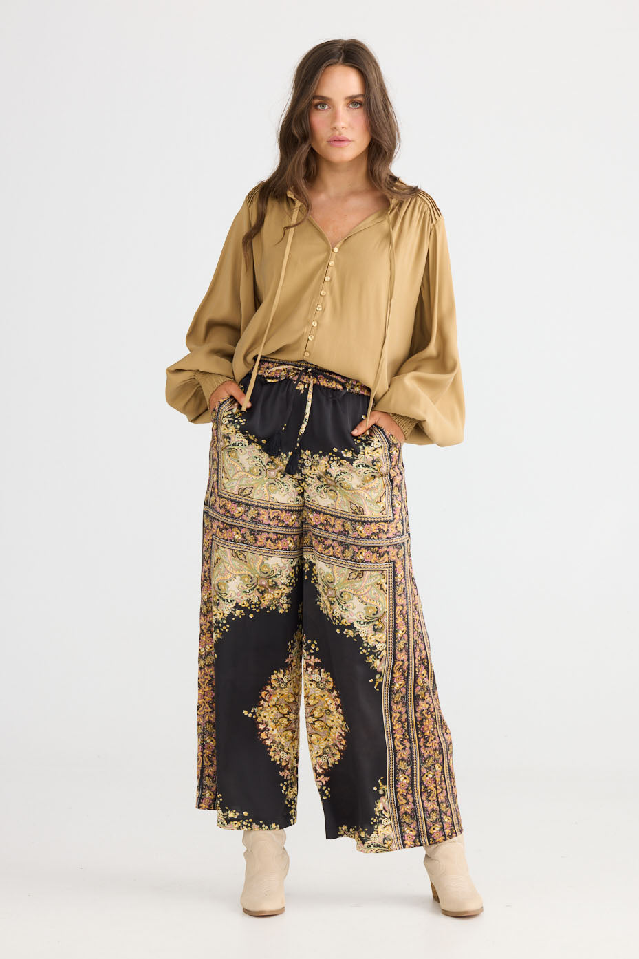 Freedom Pant | Black Paisley
