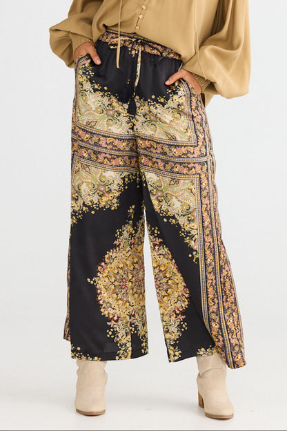 Freedom Pant | Black Paisley
