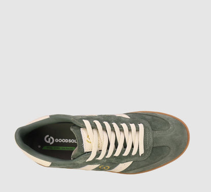 2001 Parallel Goodsole | Cypress/Ivory Suede