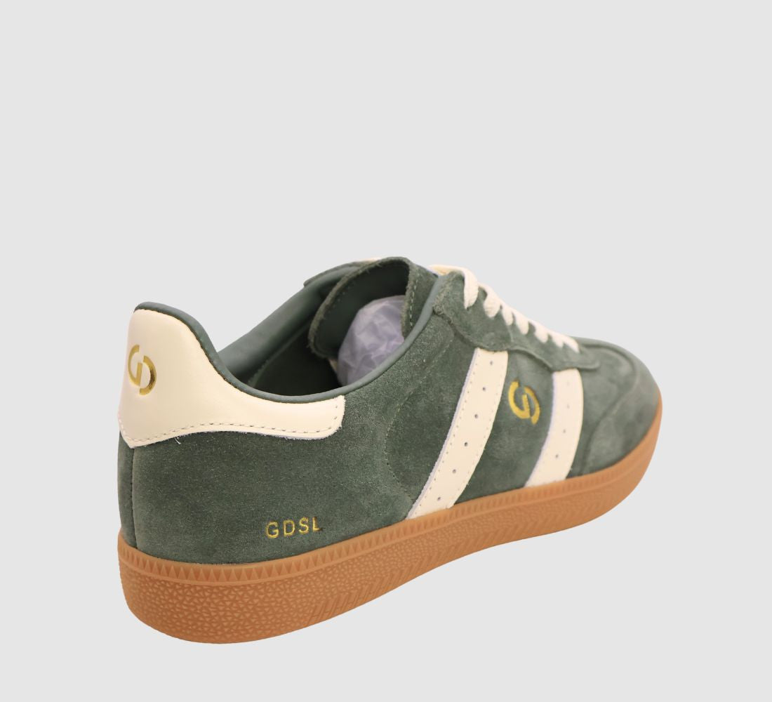 2001 Parallel Goodsole | Cypress/Ivory Suede
