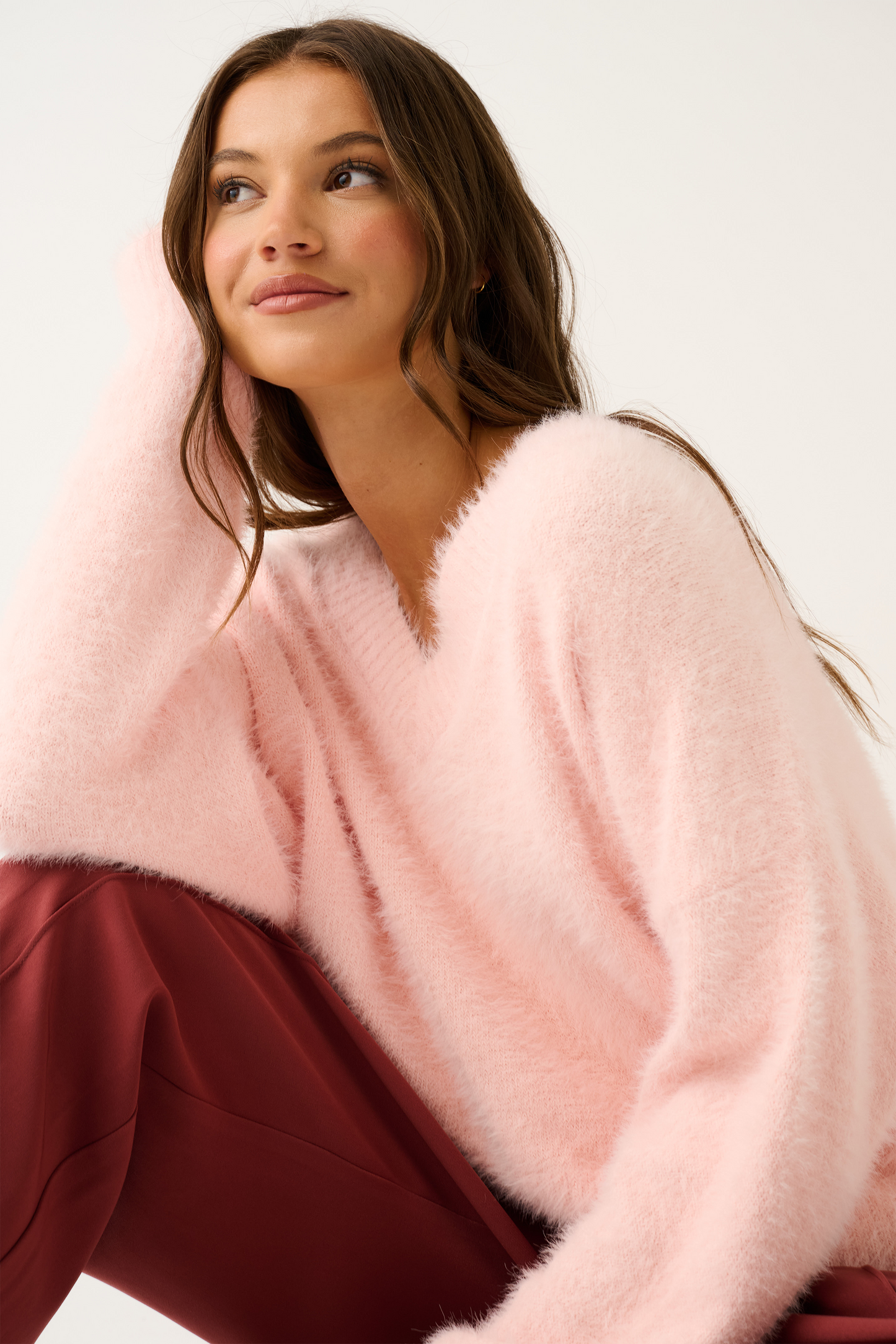Emmie Sweater| Blush