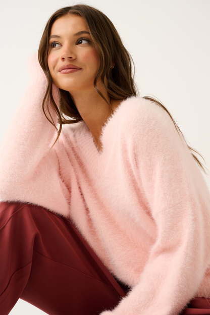 Emmie Sweater| Blush