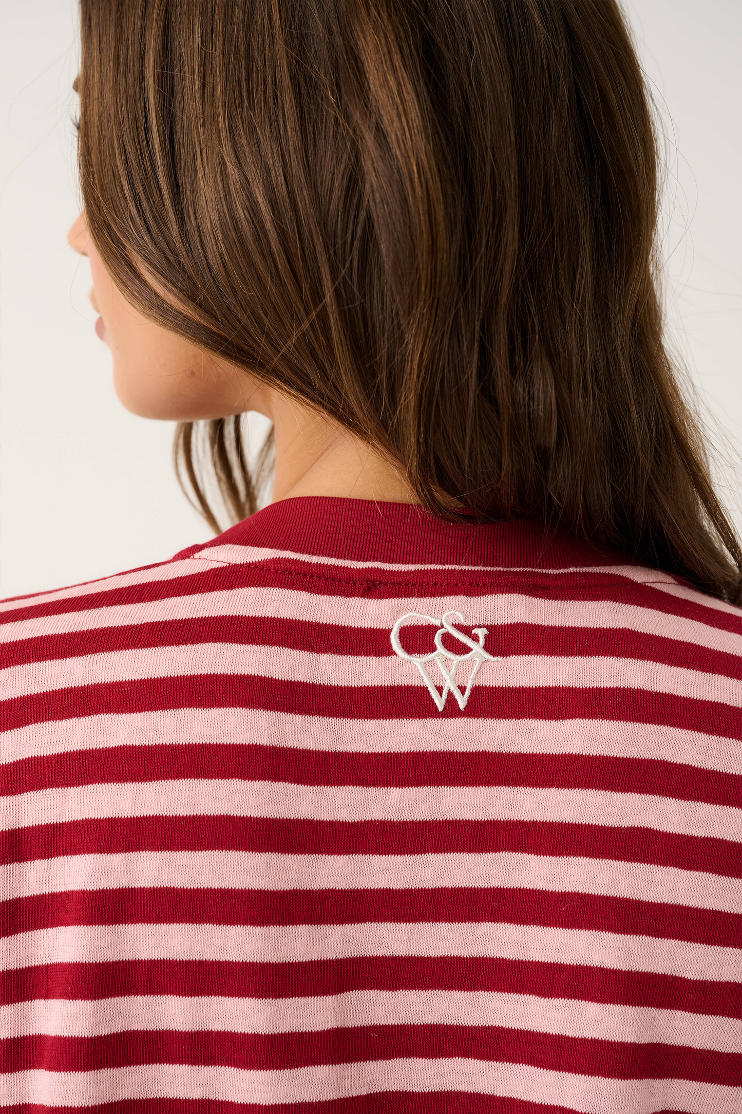 Harley Long Sleeve | Plum Stripe