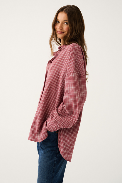 Darby Shirt | Mulberry Check