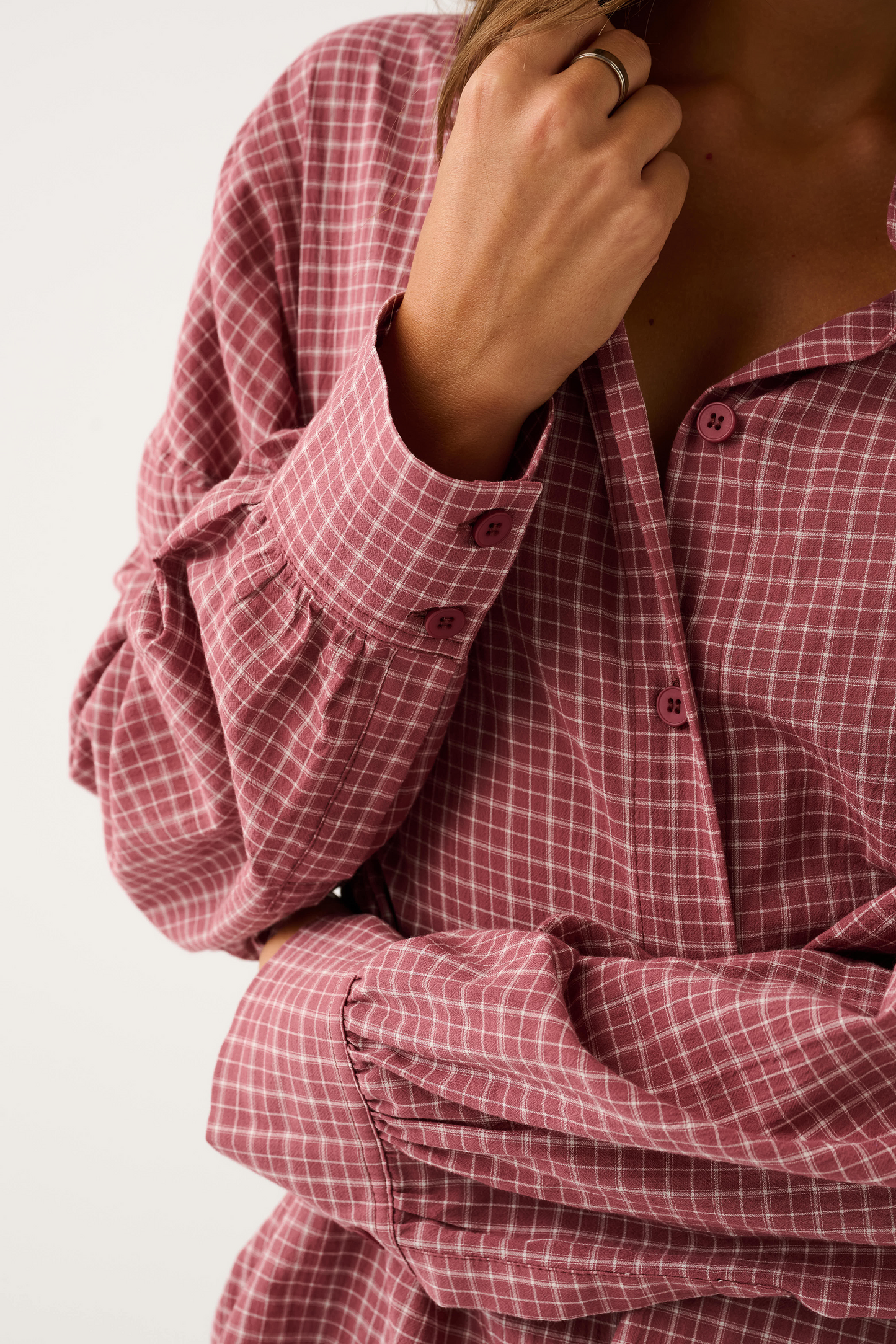 Darby Shirt | Mulberry Check