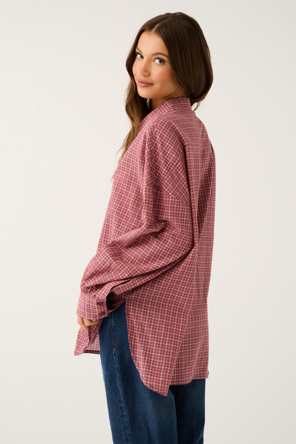 Darby Shirt | Mulberry Check