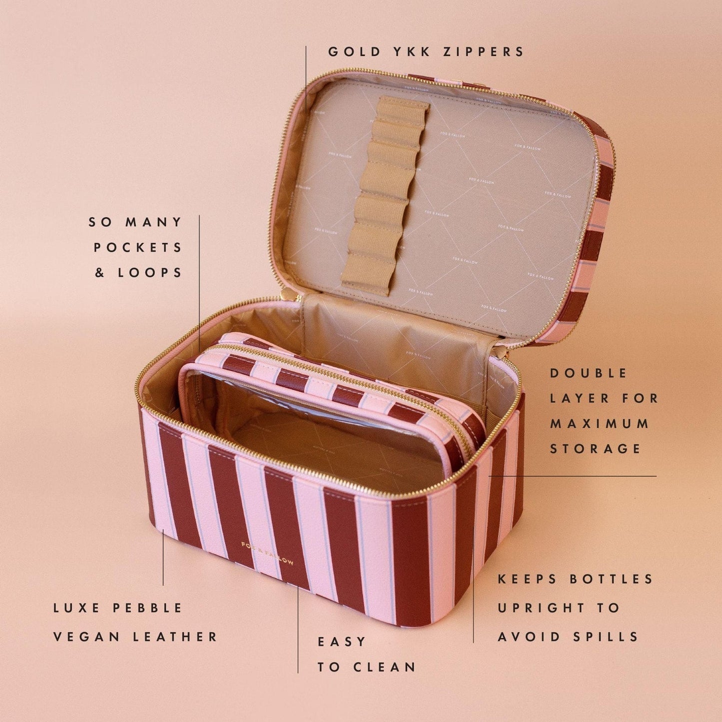 Fox & Fallow ‘The Classic’ Vanity Case