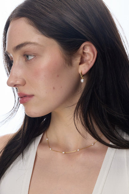 Tessa Pearl Hoop