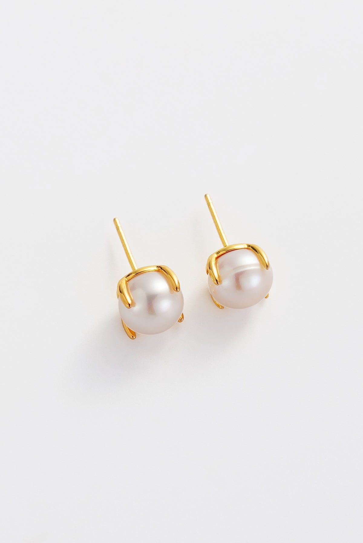 Elise Pearl Stud | Gold