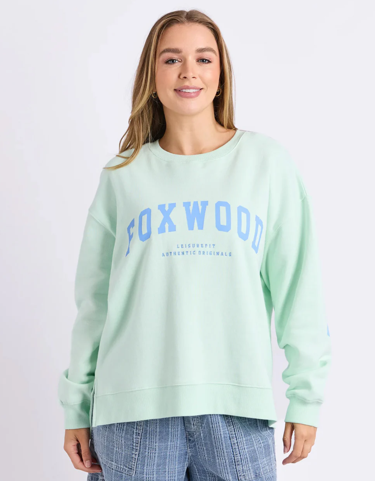 Interval Crew | Mint/Bluebell