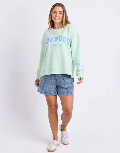 Interval Crew | Mint/Bluebell