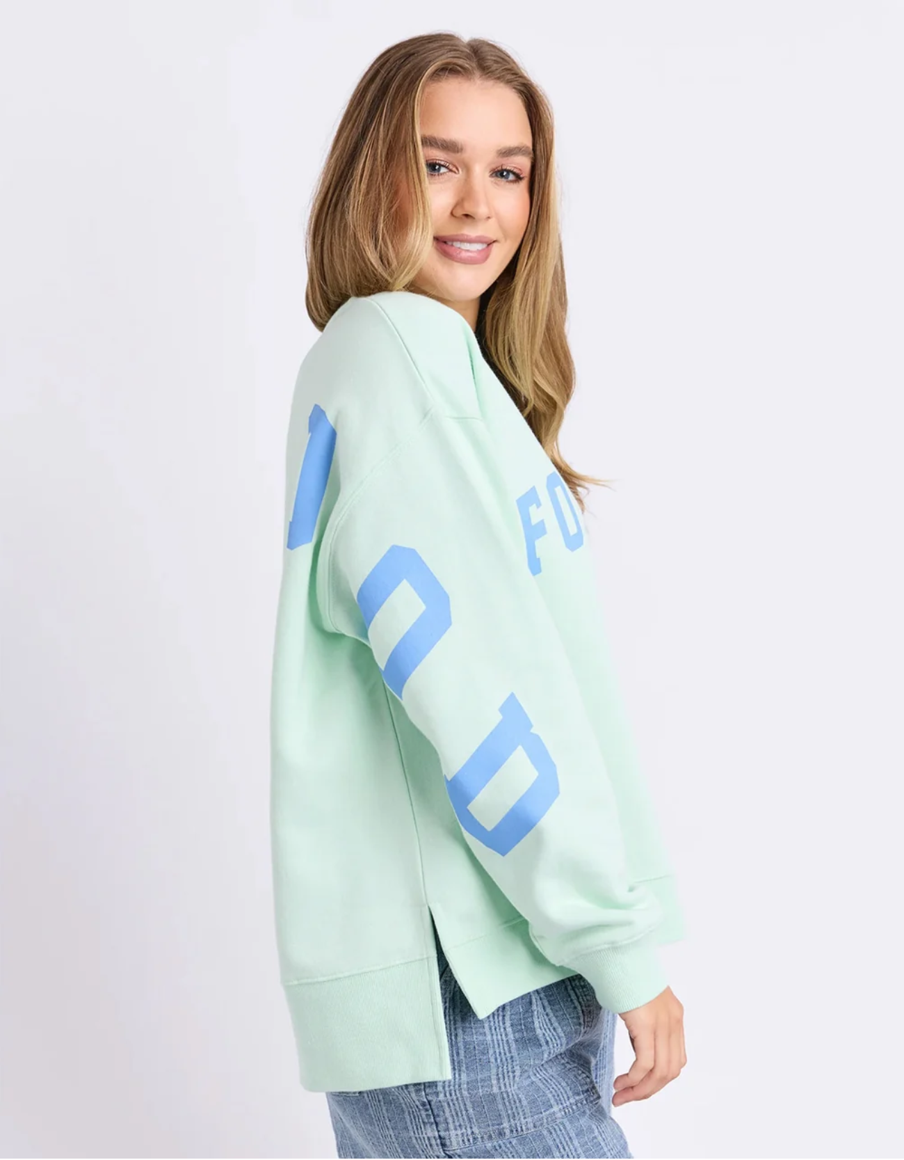 Interval Crew | Mint/Bluebell