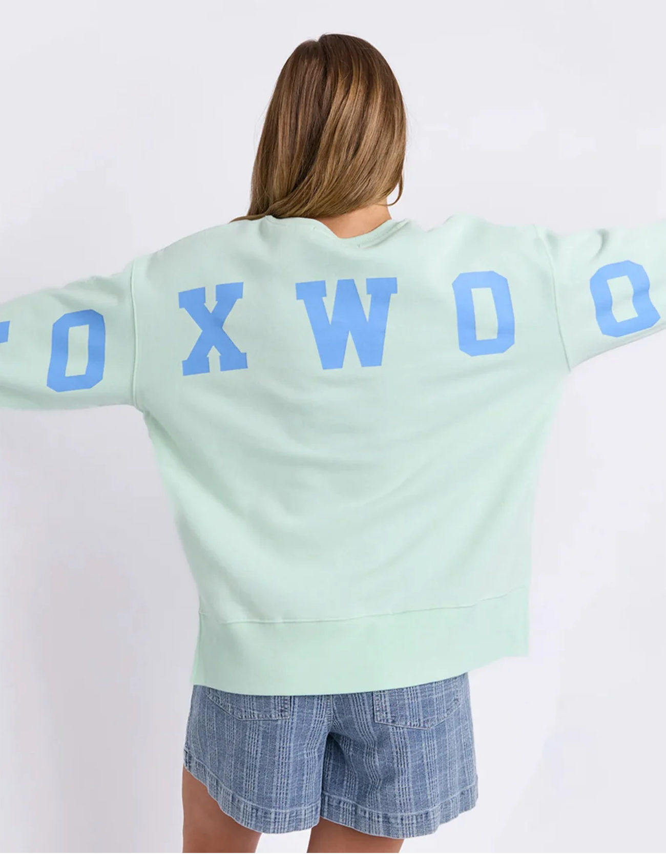 Interval Crew | Mint/Bluebell
