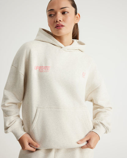Off Duty Hoody | Oatmeal Marle