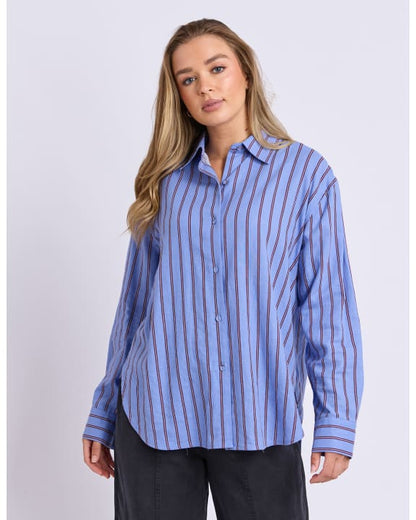 Alba Shirt | Cornflour Blue