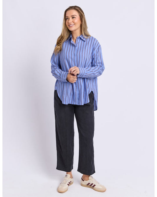 Alba Shirt | Cornflour Blue