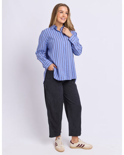 Alba Shirt | Cornflour Blue