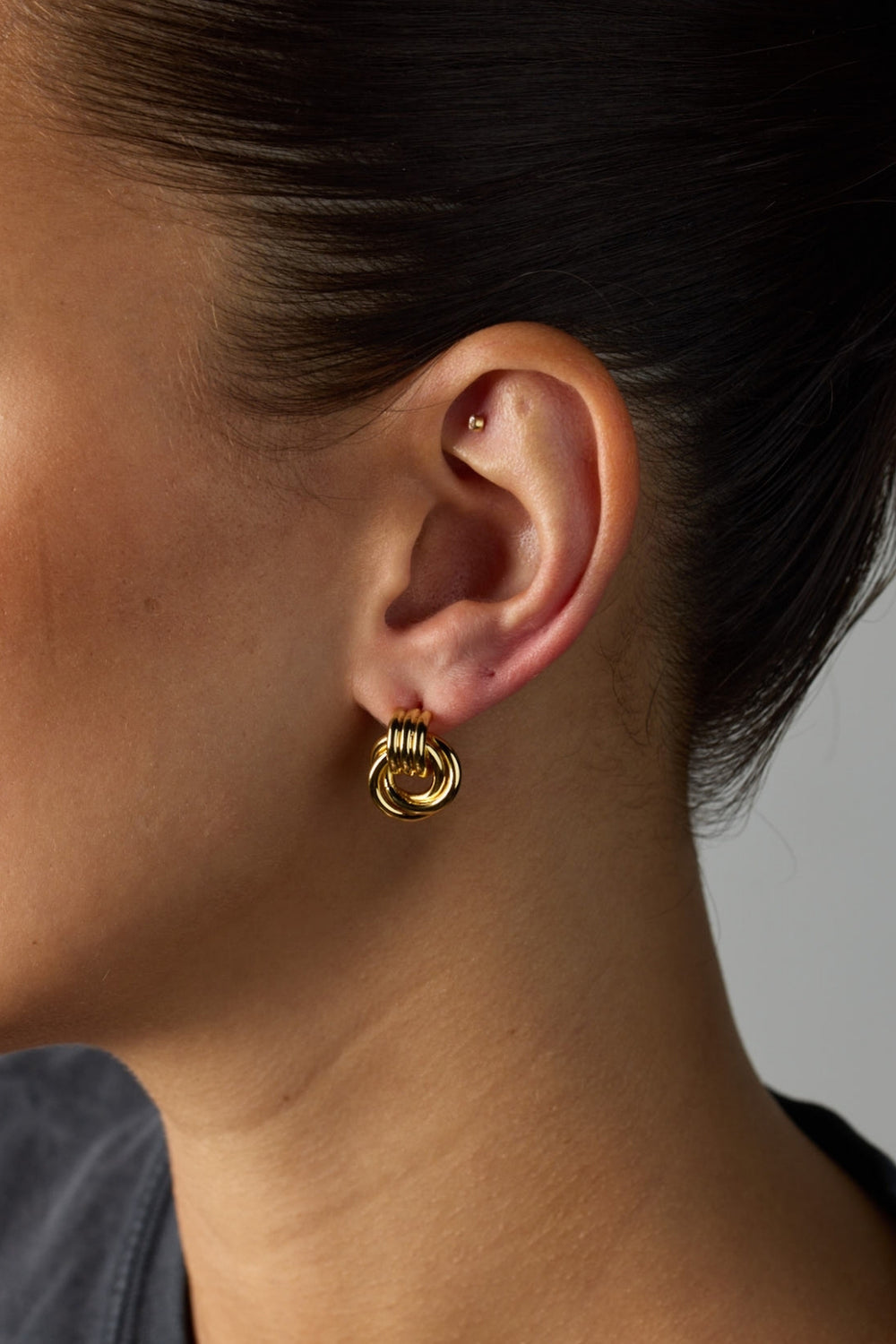 Poppy Stud | Gold