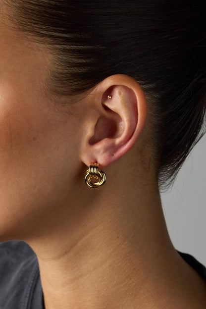 Poppy Stud | Gold