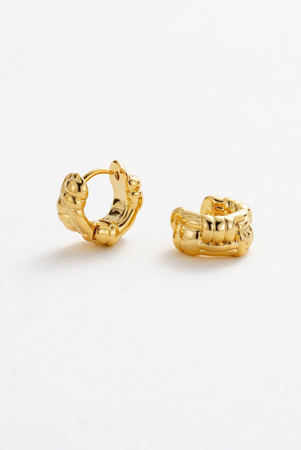 Brielle Huggie | Gold