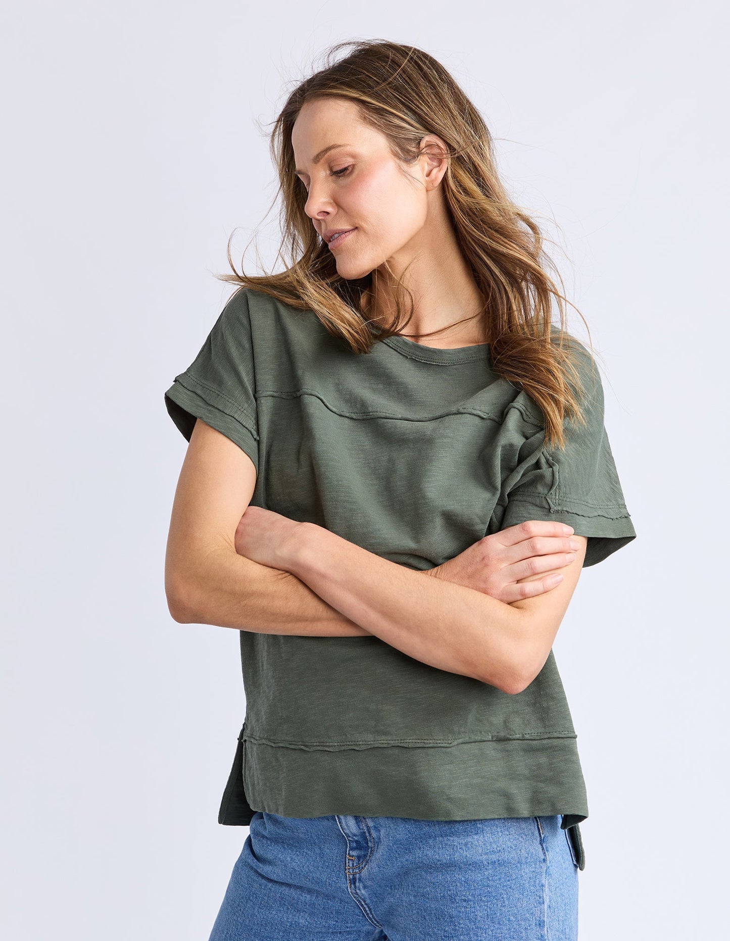 Allison Tee | Khaki