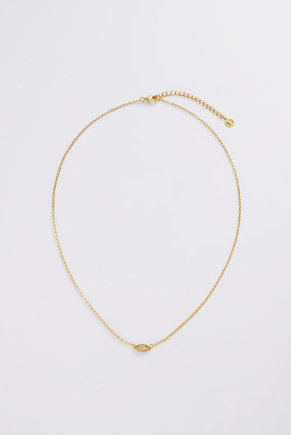 Evil Eye Necklace | Gold