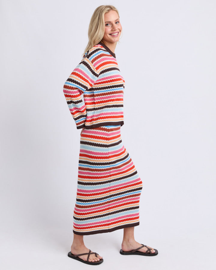 Retro Reef Skirt | Multicolour