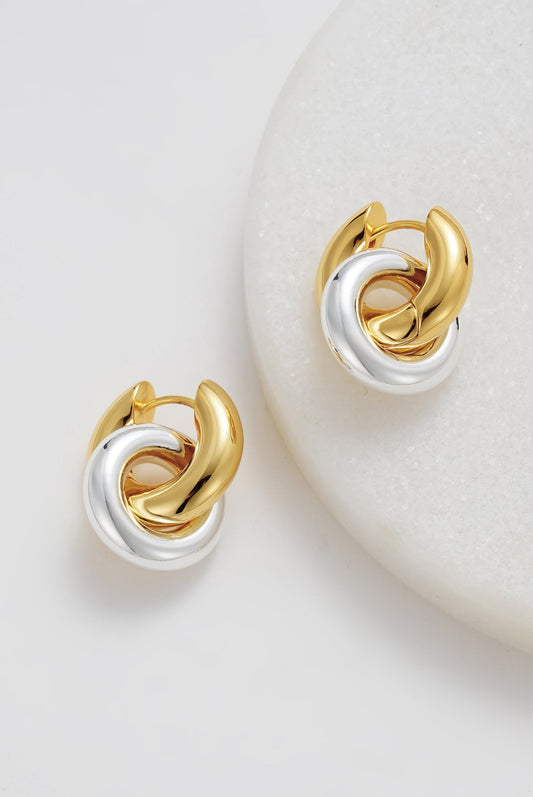 Skye Hoop | Gold/Silver