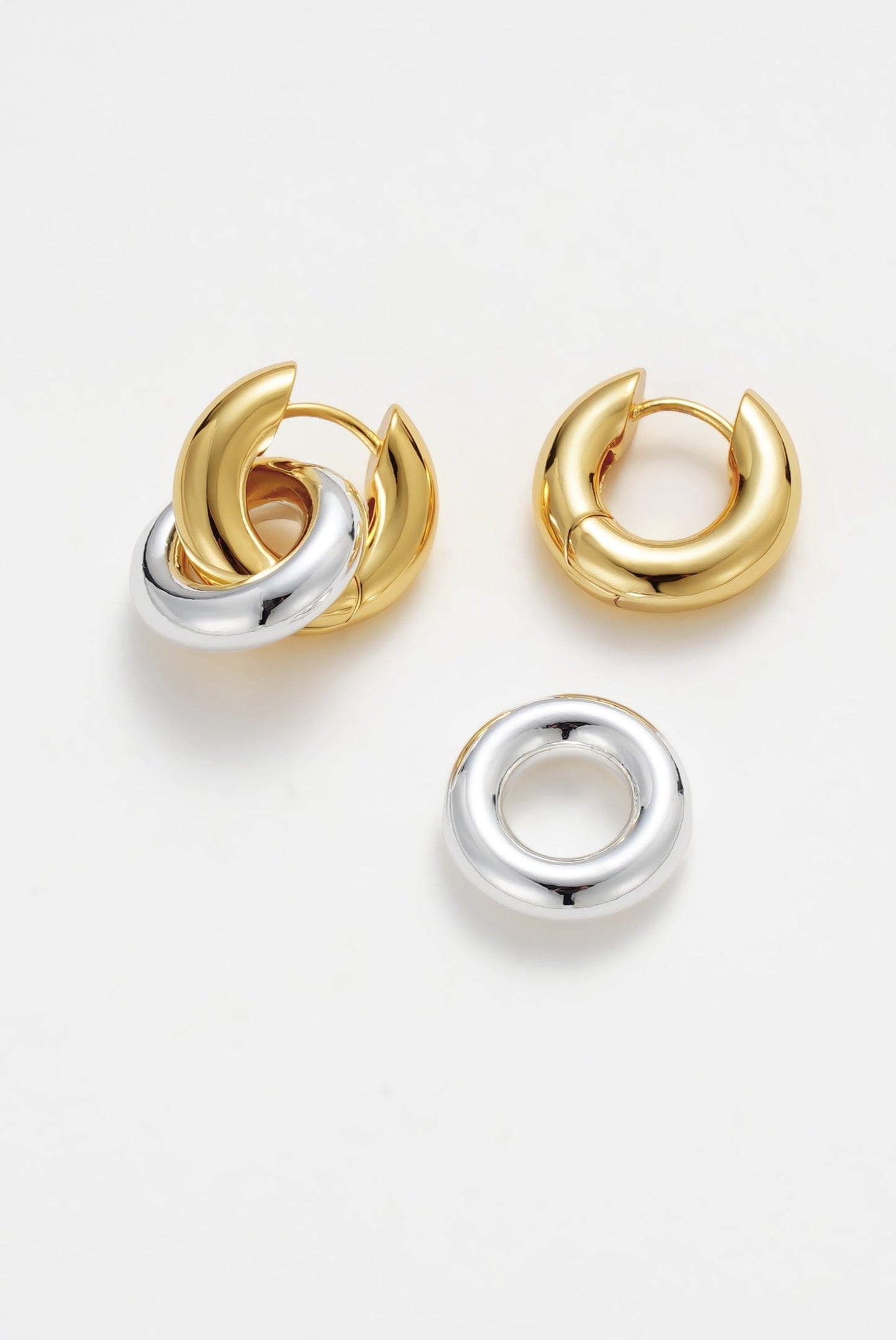 Skye Hoop | Gold/Silver