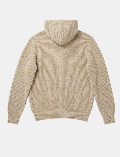 Fisher Hood Knit | Oatmeal