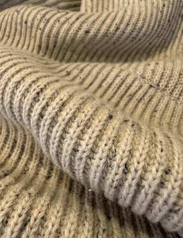 Fisher Hood Knit | Oatmeal
