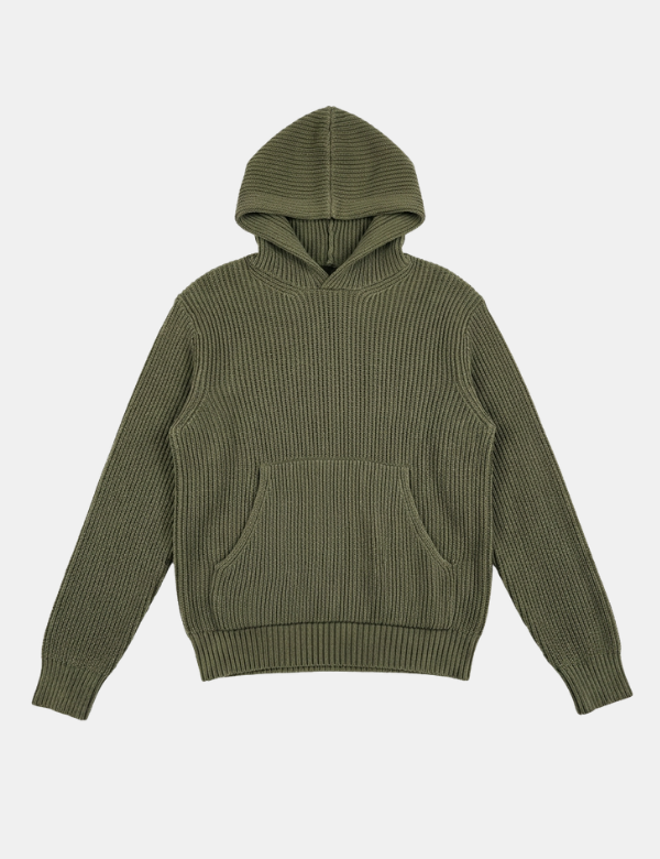 Fisher Hood Knit | Fatigue