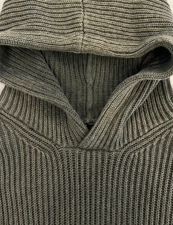 Fisher Hood Knit | Fatigue
