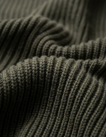 Fisher Hood Knit | Fatigue