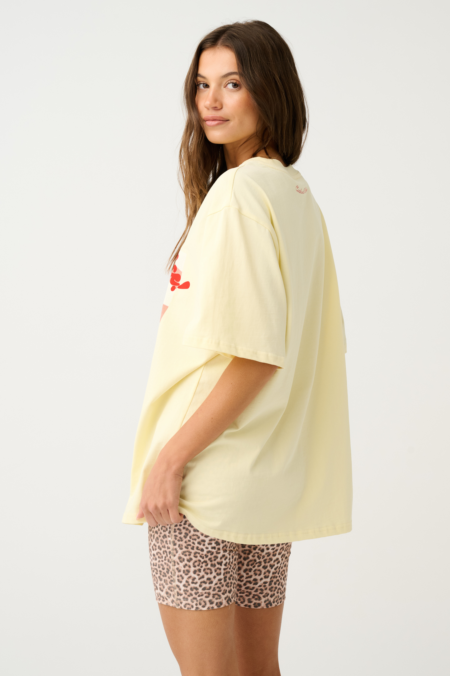 Jeana Tee | Out Of Office | Vintage Wash Lemon