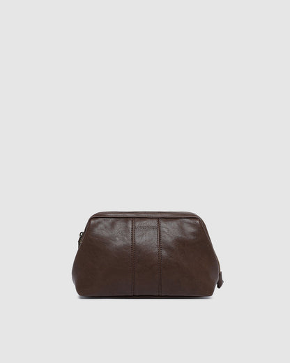 Albie Saddle Toiletry Case