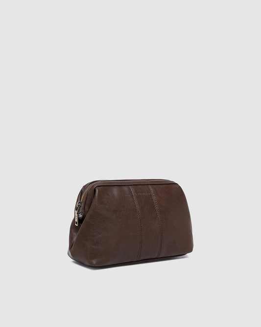 Albie Saddle Toiletry Case