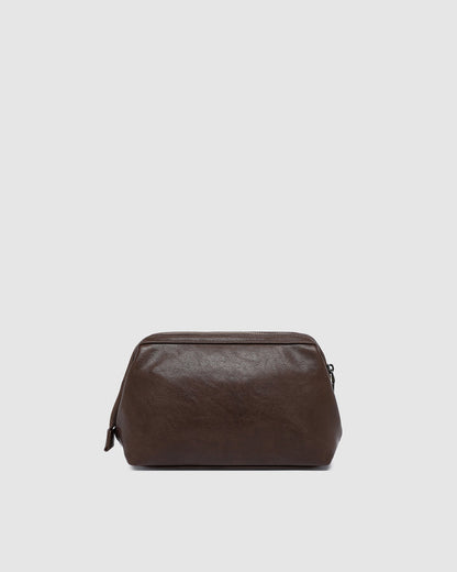 Albie Saddle Toiletry Case