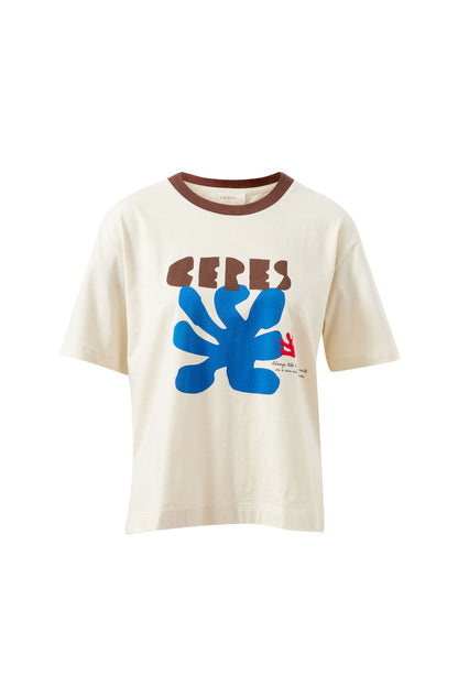 Stevie Slouchy Tee | Buff/Ceres Sunny Afternoon