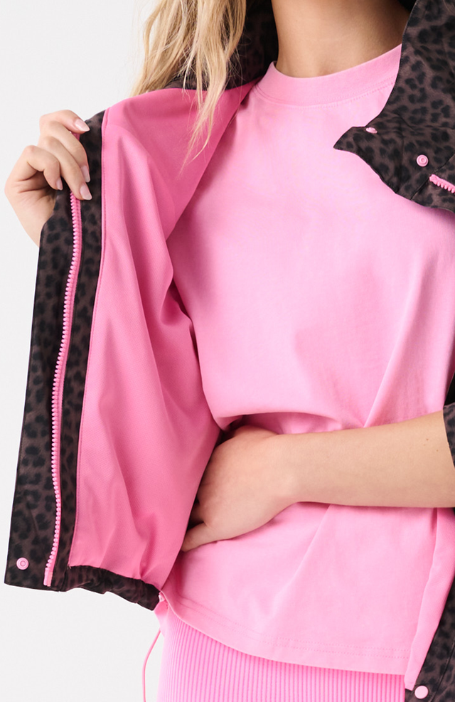 Beau Spray Jacket | Chocolate Leopard