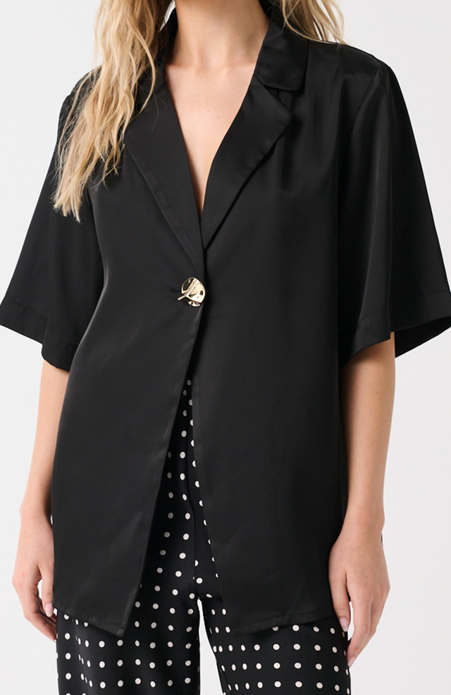 Sable Top | Black/Gold